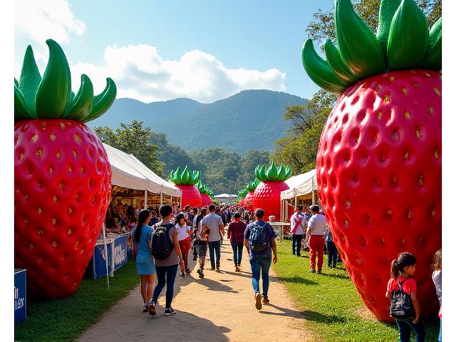 Strawberry Festival sa Benguet na na-organize ng Tagna Gatherings